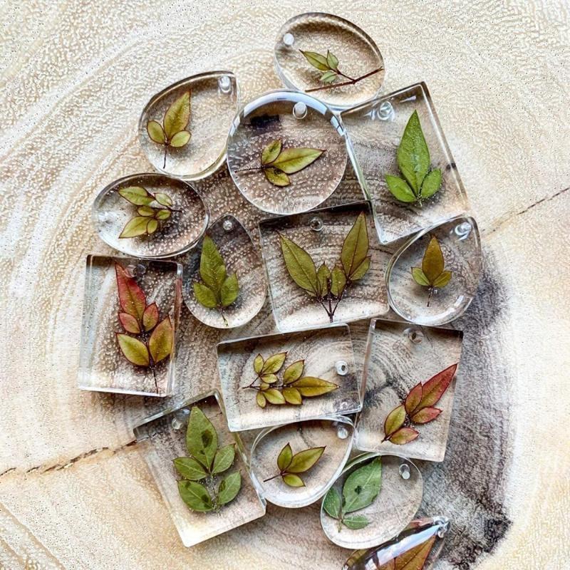 20Pcs Set DIY Keychain Pendant - đánh giá và giá Silicone Epoxy Resin Molds Set