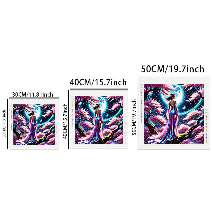 1 piece 5D DIY flocking cloth, - đánh giá và giá 5D Diamond Painting Kit Full Drill