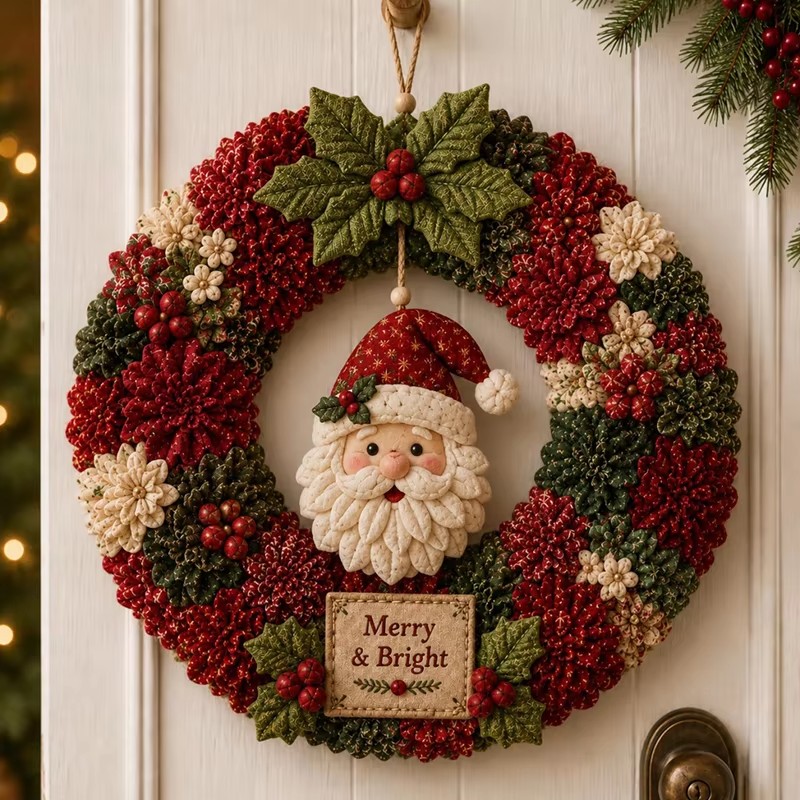 3D Christmas Fabric Poke Art K - đánh giá và giá Sewing