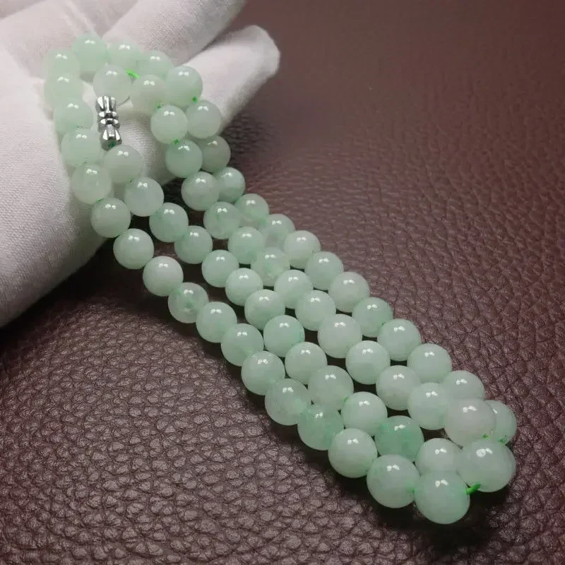 8-10Mm Xanh Lá Một Ngọc Lục Bả - đánh giá và giá Beading