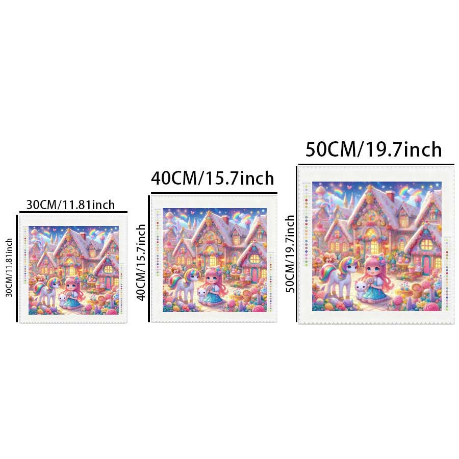 1 piece 5D DIY flocking cloth, - đánh giá và giá 5D Diamond Painting Kit Full Drill