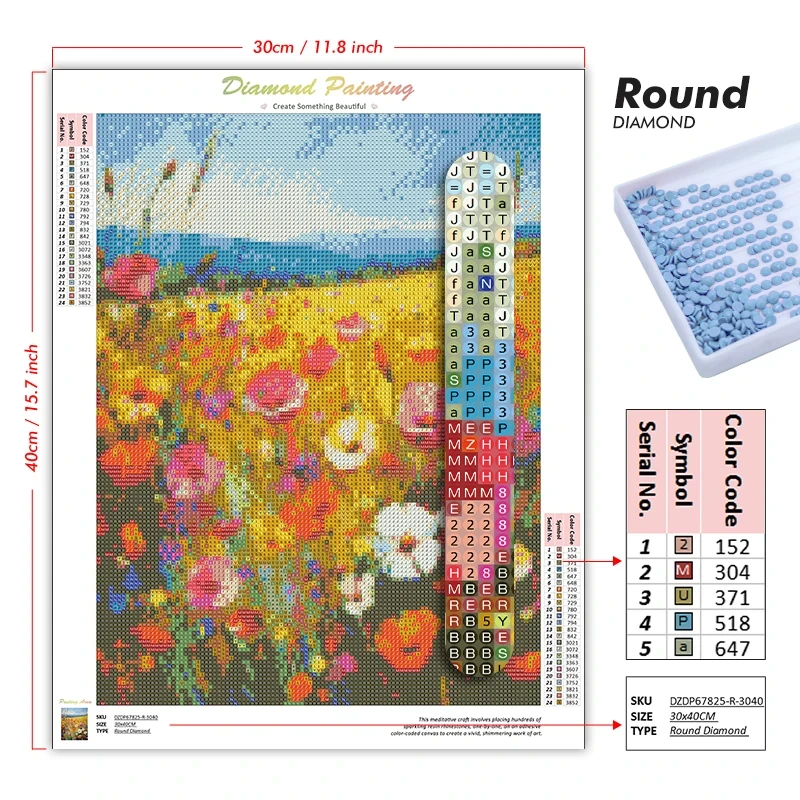 5D DIY Diamond Painting Kit Cr - đánh giá và giá 5D Diamond Painting Kit Full Drill