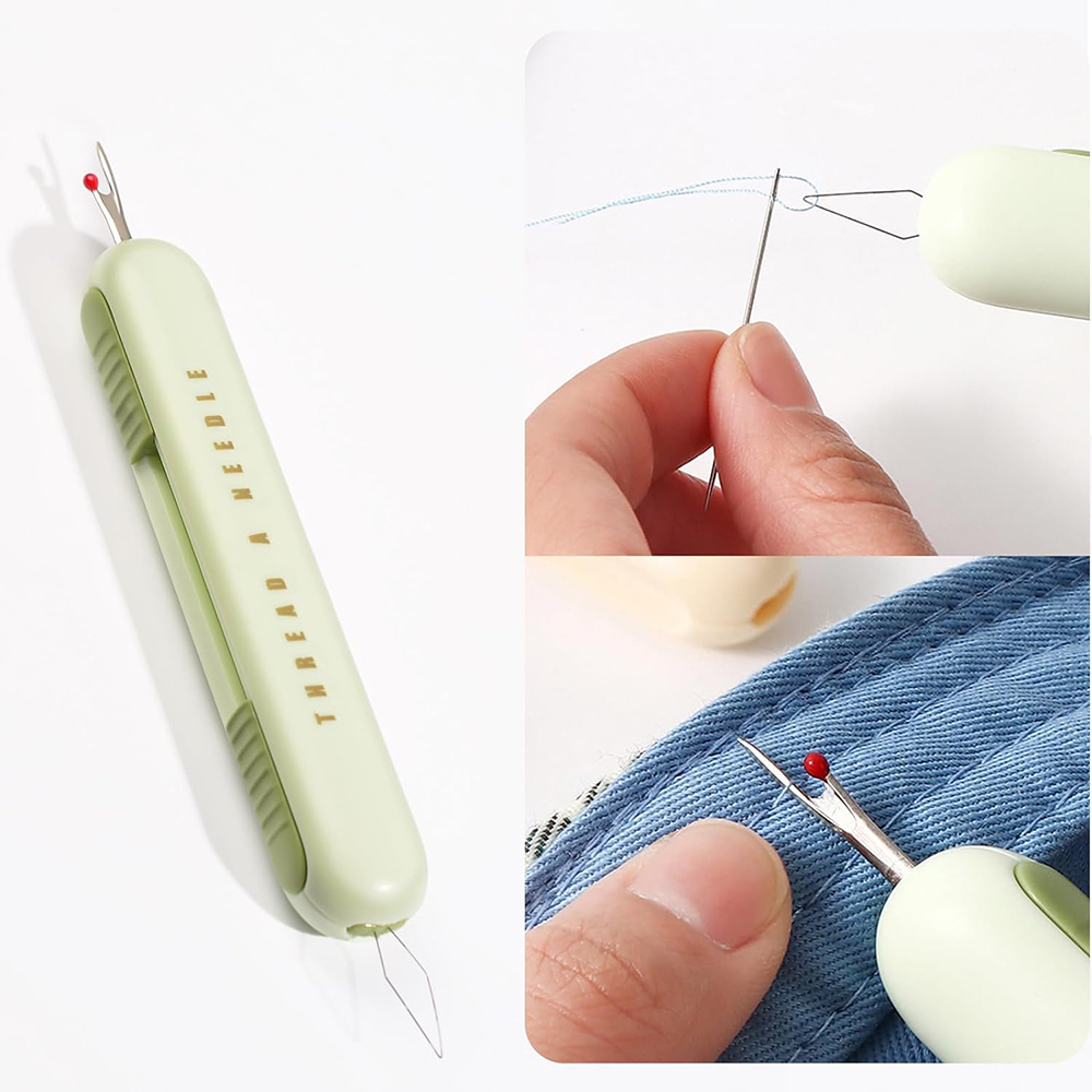 2 in 1 Needle Threader Seam Ri - đánh giá và giá Cotton Embroidery Thread Skeins