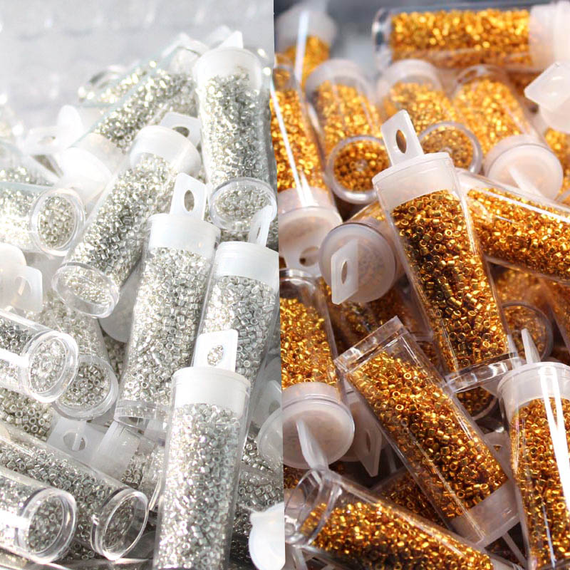 Nhật Bản Miyuki Delica Hạt Kim - đánh giá và giá Glass Seed Beads 2Mm Jewelry Making