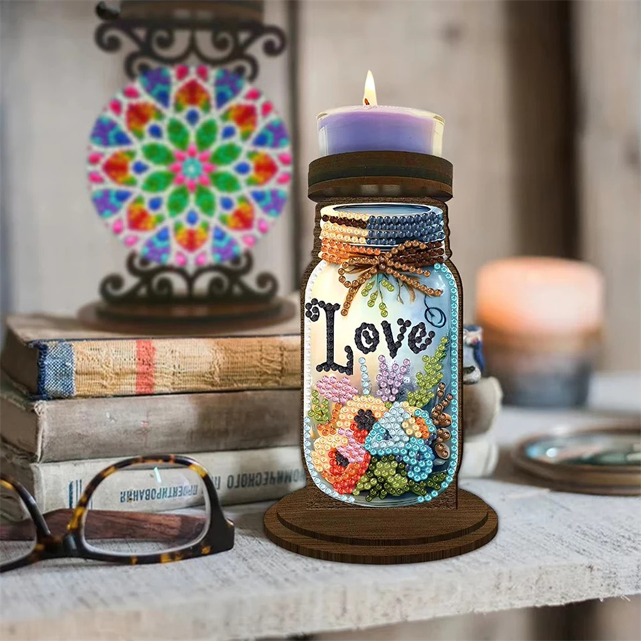 Love candle holder Halloween h - đánh giá và giá Painting Supplies